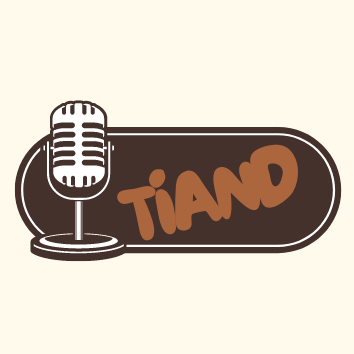 Microphone with the letters TIAND